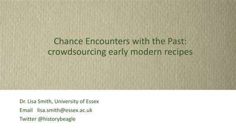 InteractiveEncounterswiththePast:EngagingwithHistory